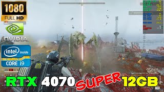 Helldivers 2  RTX 4070 Super 12GB  i914900K  1080p  Supersampling On  Ultra Settings [upl. by Desireah]