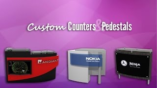 Custom Counters for Trade Shows Events and Retail Environments [upl. by Rozalie]