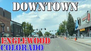 Englewood  Colorado  4K Downtown Drive [upl. by Bastian]