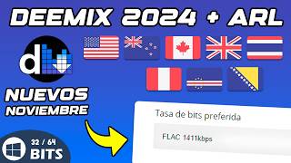 DEEMIX 2024  ARL  Nuevos ARL NOVIEMBRE 2024 Actualizados [upl. by Neils]