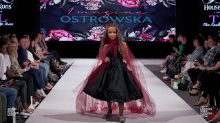 Stephany Ioana  Ostrowska Couture  Ikonic Kids Fashion Show  House of Ikons  SS22 [upl. by Aihtnamas514]