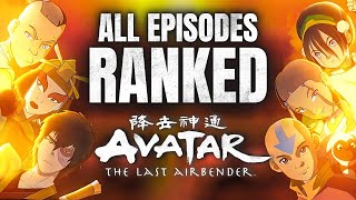 Ranking Every Episode of Avatar The Last Airbender [upl. by Hosbein]