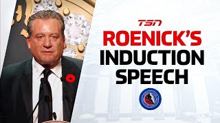 Hockey Hall of Fame Induction Speech Jeremy Roenick [upl. by Favata]