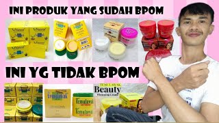 hati hati jualan cream temulawak cream collagen cream Rose Yg sudah BPOM yg tidak BPOM Kita riview [upl. by Nanice]