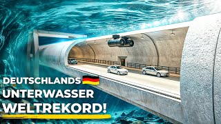 Der Längste Unterwassertunnel der Welt Deutschland trifft Dänemark FehmarnbeltTunnel [upl. by Auos]