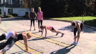 Bootcamp Fitness with no equipment by Kelly Albright [upl. by Henleigh115]