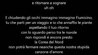 Thegiornalisti  Questa nostra stupida canzone damore TestoLyrics [upl. by Anauqes322]