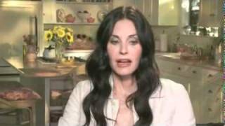 Courteney Cox Cougar Town Interview [upl. by Flore]