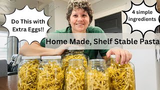 Mennonite Egg Noodles Shelf Stable Pasta [upl. by Donell]