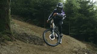 BikePark Wales  Boomslang first hits with Kaos Seagrave [upl. by Vetter]