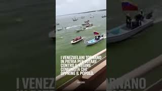 I venezuelani tornano in patria per votare contro il regime comunista che opprime il popolo [upl. by Glenna]