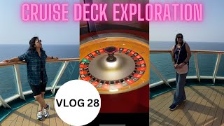 CORDELIA CRUISE  ASHA GALIYAL VLOG  DECK EXPLORATION  LAKSHADWEEP SERIES  ASHA GALIYAL  PART 2 [upl. by Didier]