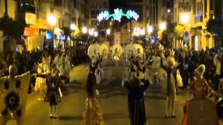 CAVALCADA 2013 EL FESTIN FALLA SANT ANTONI [upl. by Mylo277]