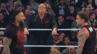 OMG  CM PUNK RETURNS amp JOINS OG Bloodline 🤯 FOR WARGAMES  Paul Heyman Returns with CM Punk [upl. by Anaujit40]