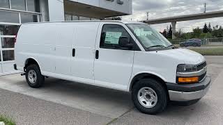 2024 Chevrolet Express Cargo Van Review Calgary AB  Wolfe Calgary  CW244739 [upl. by Coyle]