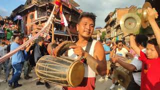 Gai Jatra Bhaktapur Nepal [upl. by Neenej]