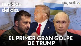 NOTICIAS DEL DÍA el primer gran golpe de Trump Putin advierte a EEUU y Zelensky alerta a Europa [upl. by Durrace294]