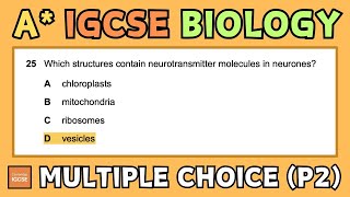 IGCSE Biology  How to get an A in your MULTIPLE CHOICE exam paper 2 [upl. by Julio647]