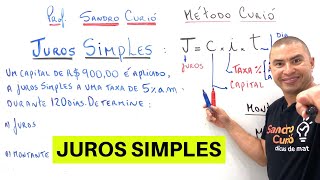 APRENDA JUROS SIMPLES EM 6 MINUTOS [upl. by Bettencourt]