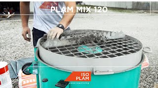 Plam Mix 120  Professional mixer Isoplam [upl. by Coats]