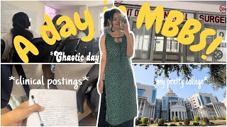 A REAL Day in my Life in MBBS VLOG 1 Classes Clinical postings👩‍⚕️ ESIC Gulbarga🤍 [upl. by Gusti61]