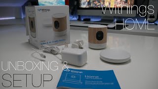 Withings Home  Unboxing amp Setup [upl. by Carlos73]