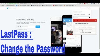 LastPass  Generate a New Password automatically [upl. by Naihr587]