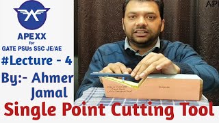 Lecture  4 Single Point Cutting Tool [upl. by Eenafets]