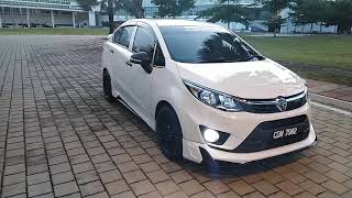 Proton persona with bodykit drive68 [upl. by Ynaffets]