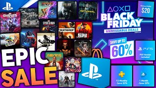 EPIC PSN Black Friday 2021 SALE LIVE NOW 400 PS4PS5 BLACK FRIDAY DEALS Black Friday Game Deals [upl. by Orola]