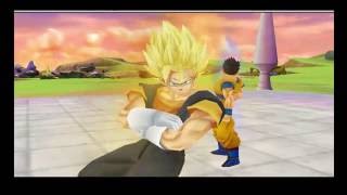 Dragon Ball Z Tenkaichi Tag Team  Rafaga Doble  Vegetto y Gohan [upl. by Eniloj618]