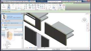 Autodesk Revit Architecture  Couper des entités de plusieurs catégories [upl. by Anilecram]