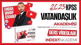 2025 KPSS Vatandaşlık  Sıkça Sorulan Sorular  Emrah Vahap Özkaraca [upl. by Eirellam]