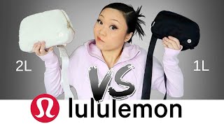 Lululemon Everywhere Belt Bag 1L vs 2L Review  Comparison [upl. by Orland]