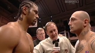 WOW WHAT A KNOCKOUT  David Haye vs Giacobbe Fragomeni Full HD Highlights [upl. by Llenroc743]