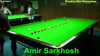 PJ NOLAN SNOOKER ACADEMY PLAYER  AMIR SARKHOSH [upl. by Ludvig]