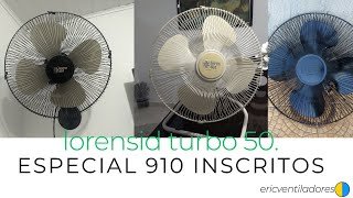 Especial 910 inscritosCombo X3 Ventiladores Loren Sid Turbo 50 antigos [upl. by Innoj]