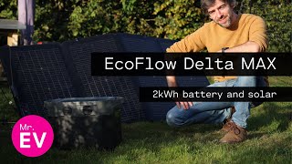 A whole lot of portable power EcoFlow Delta MAX 2000 and 220W solar panel review ☀️🔋 [upl. by Addy939]