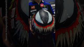 Fabio Quartararo Wears a Special Helmet at The Thai GP  motogp fabioquartararo venom scorpion [upl. by Romney]