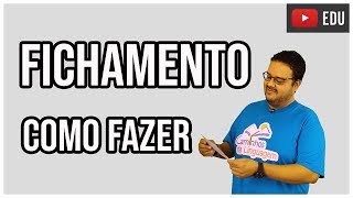 COMO FAZER UM FICHAMENTO [upl. by Arabrab]