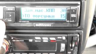 бортовой компьютер Multitronics RI 500 [upl. by Arakahs447]