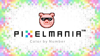 Pixelmania  Color by Number TRAILER [upl. by Winfield]