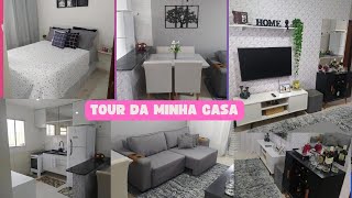 Tour pela minha casa própria Simples e moderna Sonho realizado [upl. by Lyudmila]