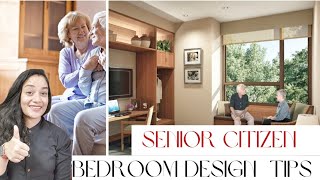 tips n tricks to design 2024 bedroom for senior citizen [upl. by Atnohs16]