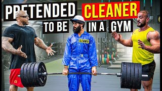 Elite Powerlifter Pretended to be a CLEANER 4  Anatoly GYM PRANK [upl. by Elston]