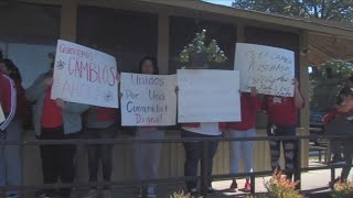 Whitehaven residents in mobile home park demand better living conditions from property manager [upl. by Gothar380]