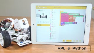 PicarX  Smart Robot Car Kit for Raspberry Pi Support Ezblock visual programming and Python [upl. by Ahsiel]