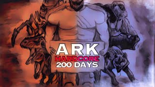 I quotSurvivedquot 200 Days of The Island  ARK Survival Evolved [upl. by Sivat]