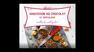 Saucisson au chocolat et spéculoos [upl. by Errecart761]