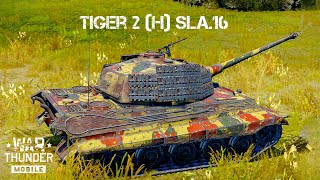 Plantoon Tiger 2 H Sla16  Power Unlimited ✊  War Thunder Mobile [upl. by Hitt]